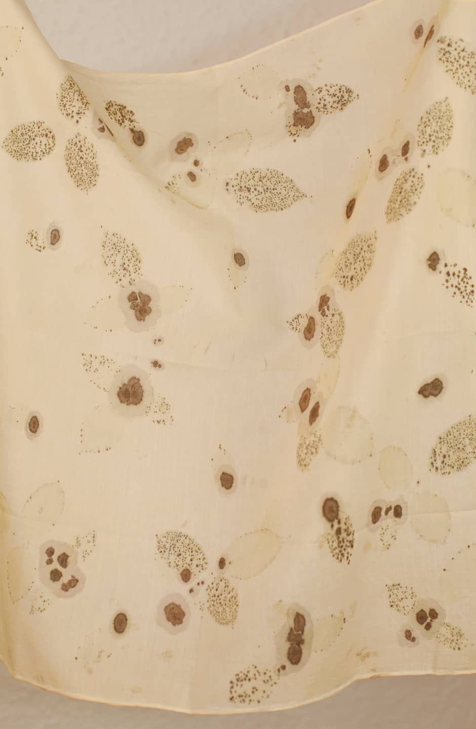 Pañuelo estampado botánico Rose - Imagen 4