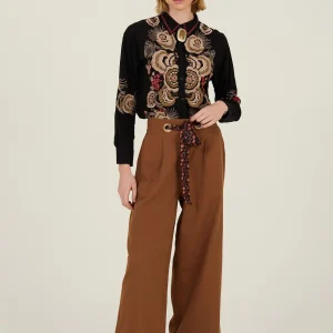 Pantalón largo con lazo