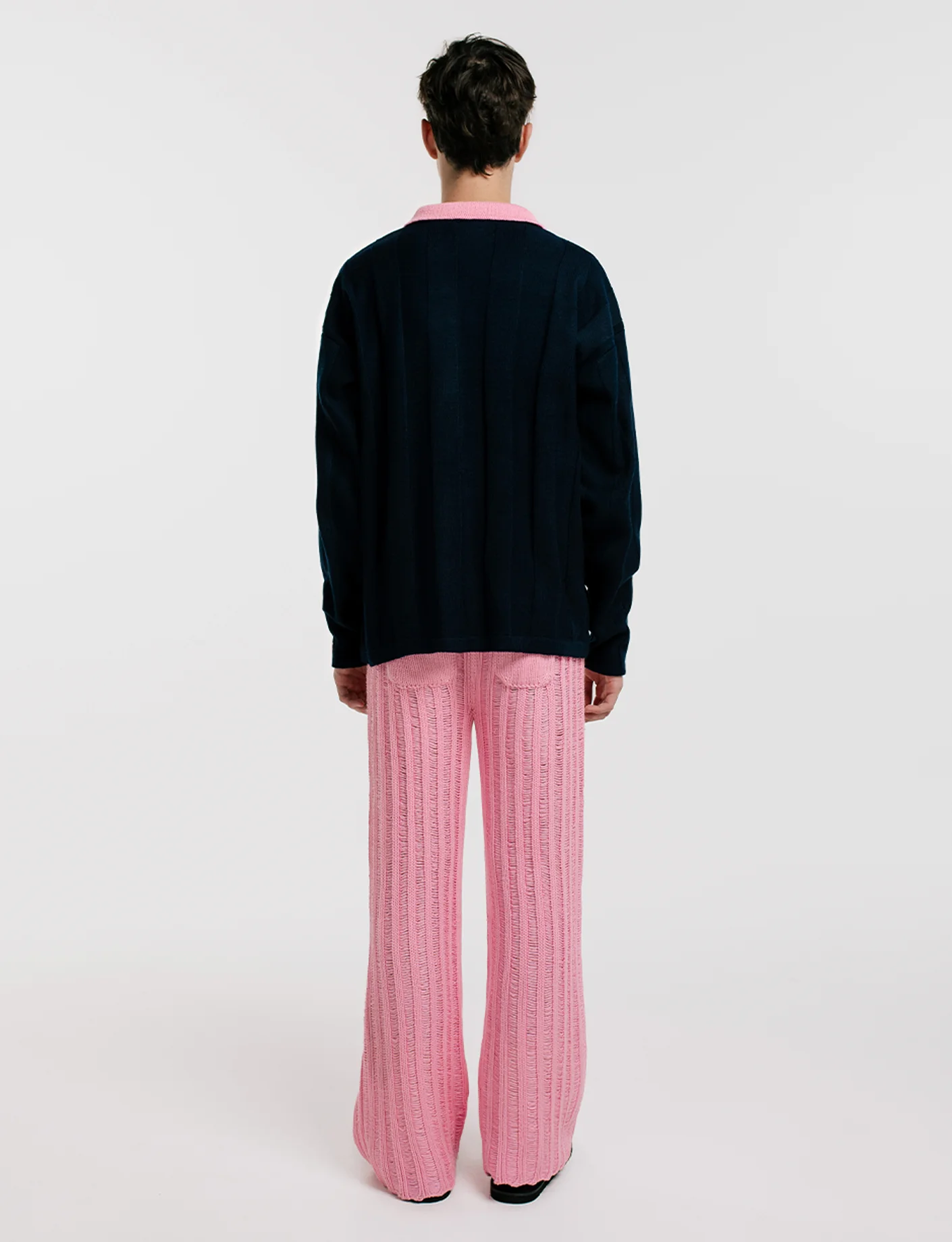 Polo manga larga fútbol Hombre - Imagen 2