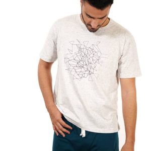 Pijama de verano hombre estilo étnico