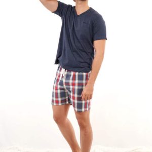 Pijama para hombre combinado cuadros