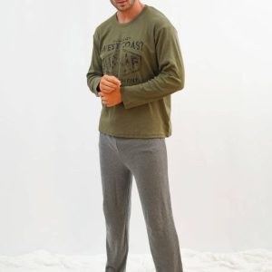 Pijama para hombre de invierno West Coast