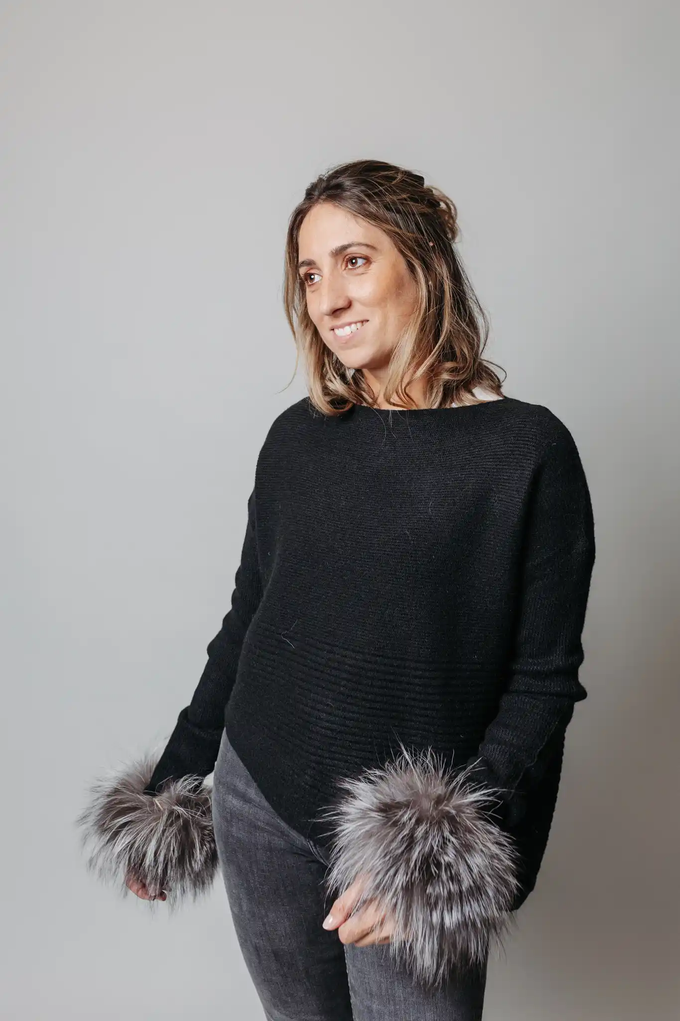 Puños piel marmota - Imagen 2