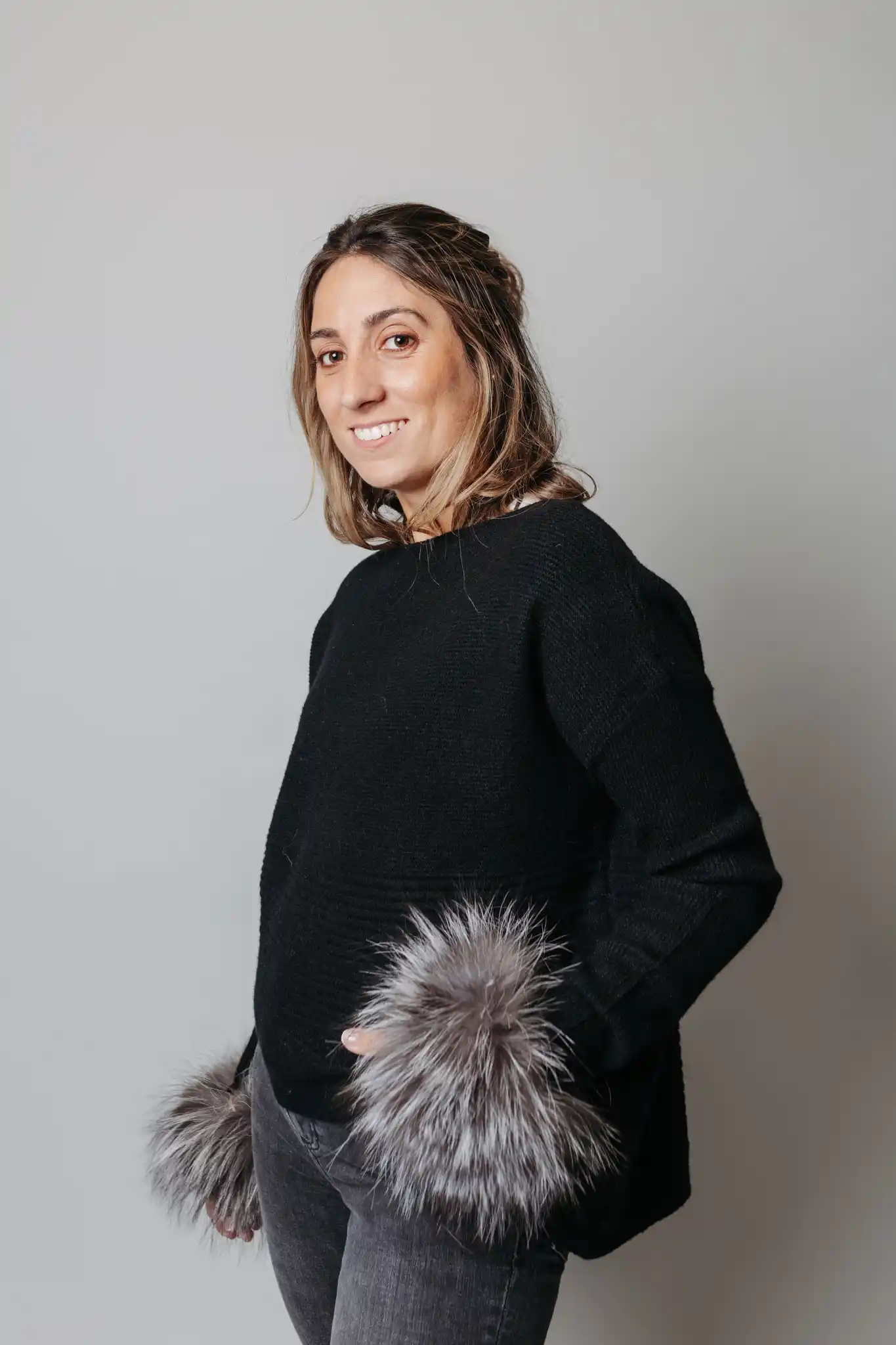 Puños piel marmota - Imagen 3