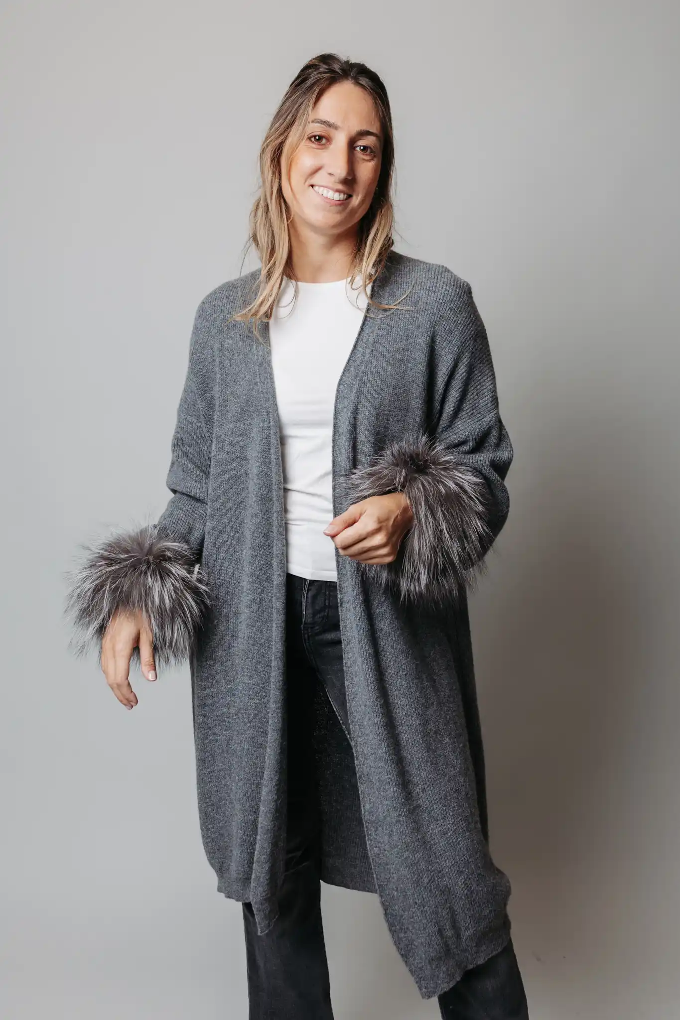 Puños piel marmota - Imagen 6