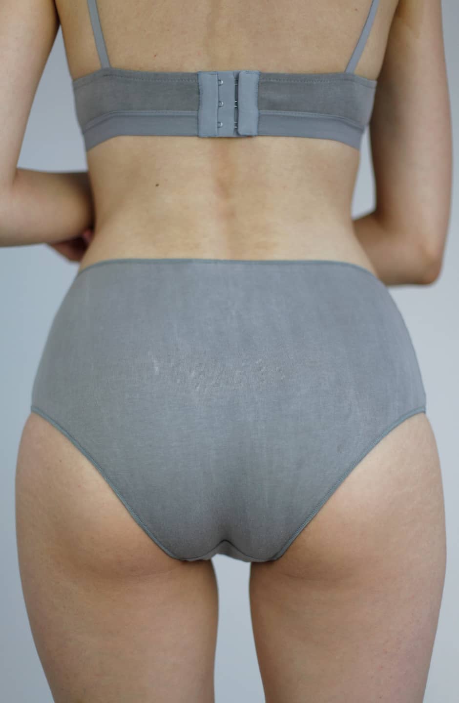Pack 2 braguitas algodón orgánico altas color - Imagen 7