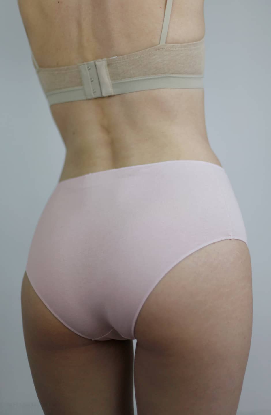 Pack 2 braguitas algodón orgánico altas color - Imagen 4