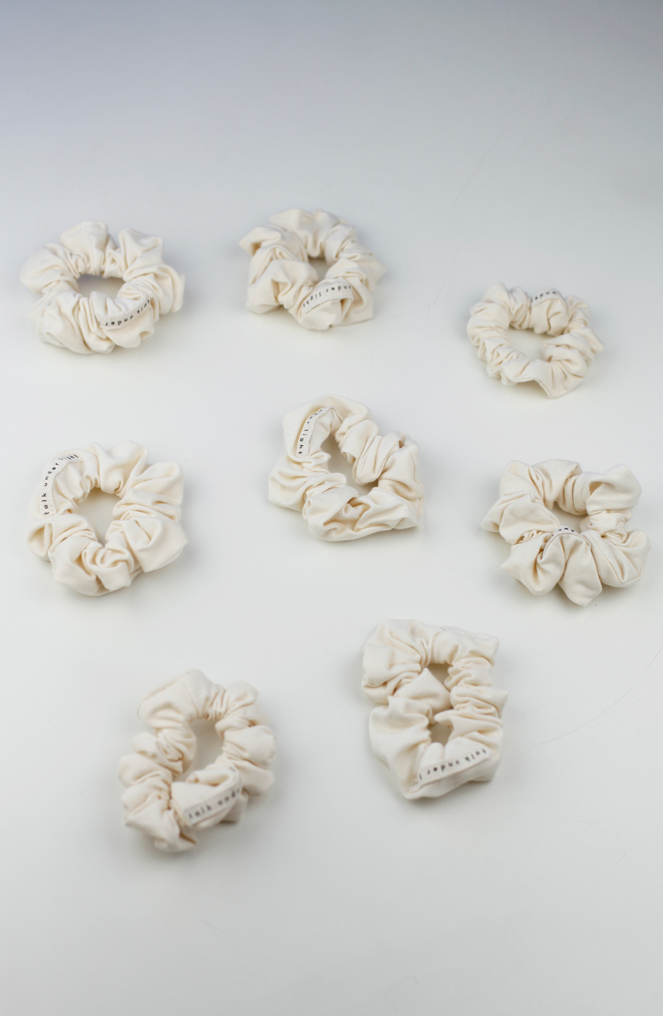Scrunchies algodón orgánico - Imagen 2