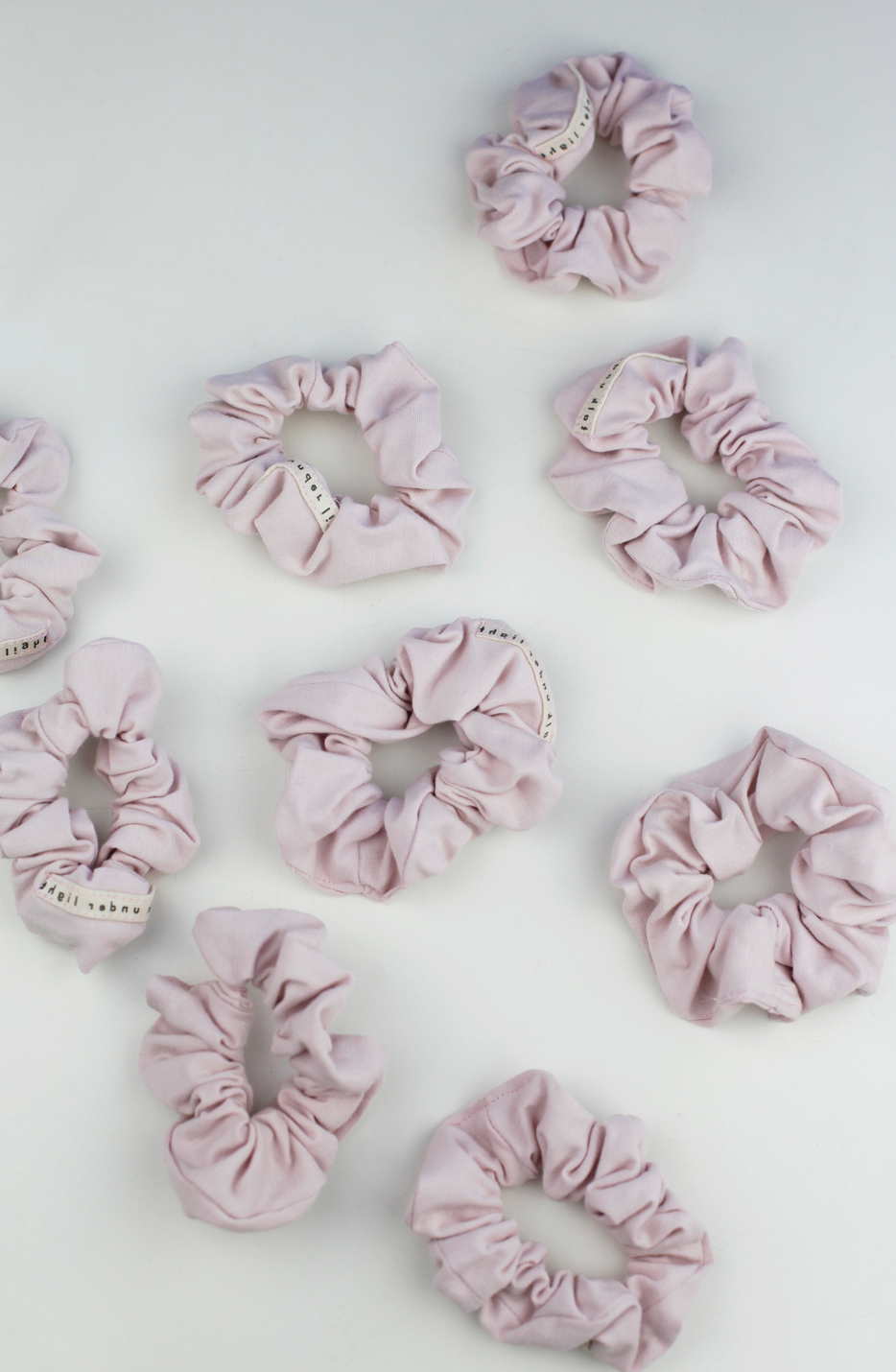 Scrunchies algodón orgánico - Imagen 3