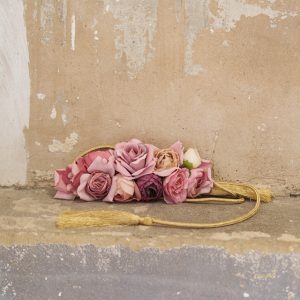 CINTURON FIORE DORADO