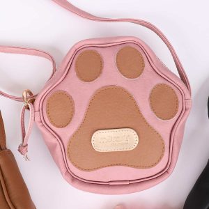 Bolso Pink con Huellita