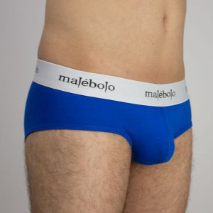 Brief algodón azul rey