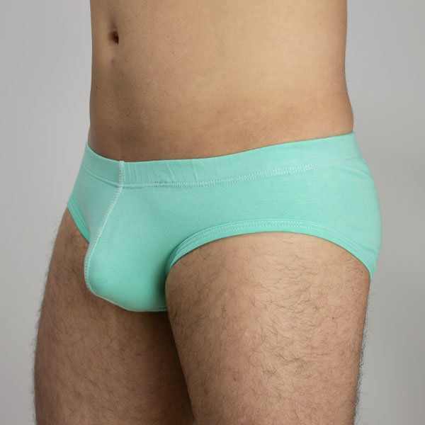 Brief algodón menta classic