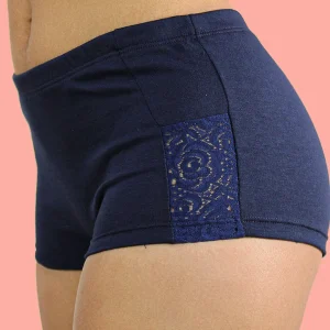 Cachetero en Algodón Azul