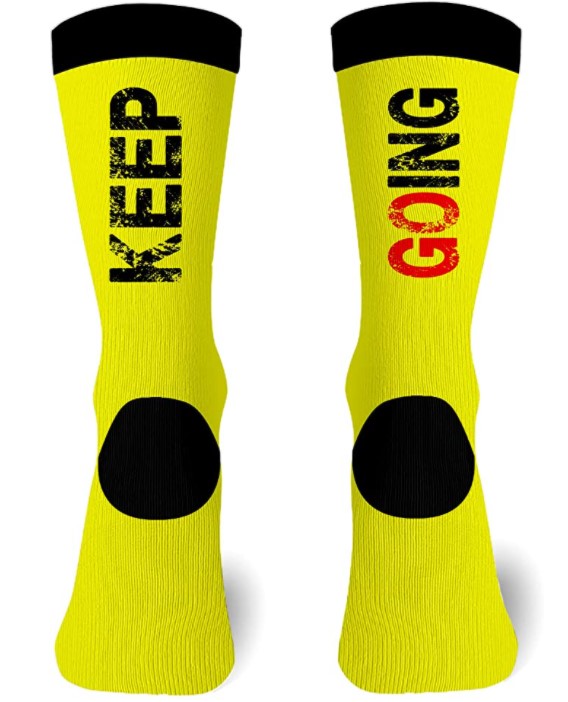 La Cosa Tiene Tela Calcetines Deportivos Transpirables, Termoregulador, Divertidos, Unisex, para deporte interior y exterior, ciclismo, crossfit, gimnasio, running, montaña