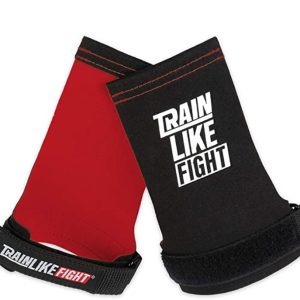 TRAINLIKEFIGHT Icon Red 0H – Calleras para Crossfit, calistenia, Ejercicios gimnásticos, protección para Tus Manos.