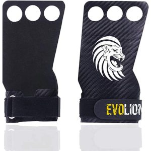 EVOLIONS Carbon Grips, Calleras para Crossfit, Pull Ups Grips, Guantes de Crossfit de Fibra de Carbono