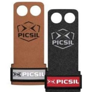 PICSIL Raven 2H Calleras para Cross Training Grips 2 Agujeros Agarre y Protector de Mano o Guantes para Gimnasia Unisex para Hombres y Mujeres en Deportes de Fitness Halterofilia