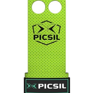 PICSIL Azor 2H Calleras para Cross Training Grips 2 Agujeros. Protector de Mano para Hombre y Mujer. Ideal Box y Gym