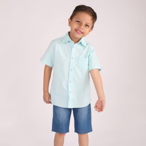 Camisa de Niño Anaruga Verde Agua
