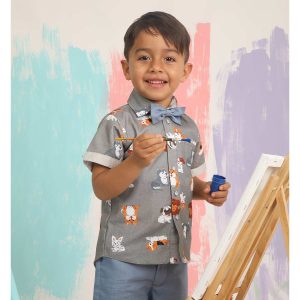 Camisas de Niño Oxford Dogs