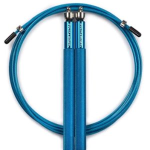 Sportvitae Comba ALUPRO de Alta Velocidad | Speed Jump Rope |Empuñaduras de Aluminio Muy Ligeras y Cómodas | Cable de Acero 2,5 mm | Cuerda Ideal para Crossfit, Boxeo, MMA, Fitness | Hombre y Mujer