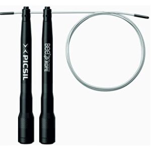 PicSil Comba Bee Rope Cuerda Saltar Crossfit Fabricada en Aluminio Resistente Cuerda de Saltar Ligera Cable Ajustable