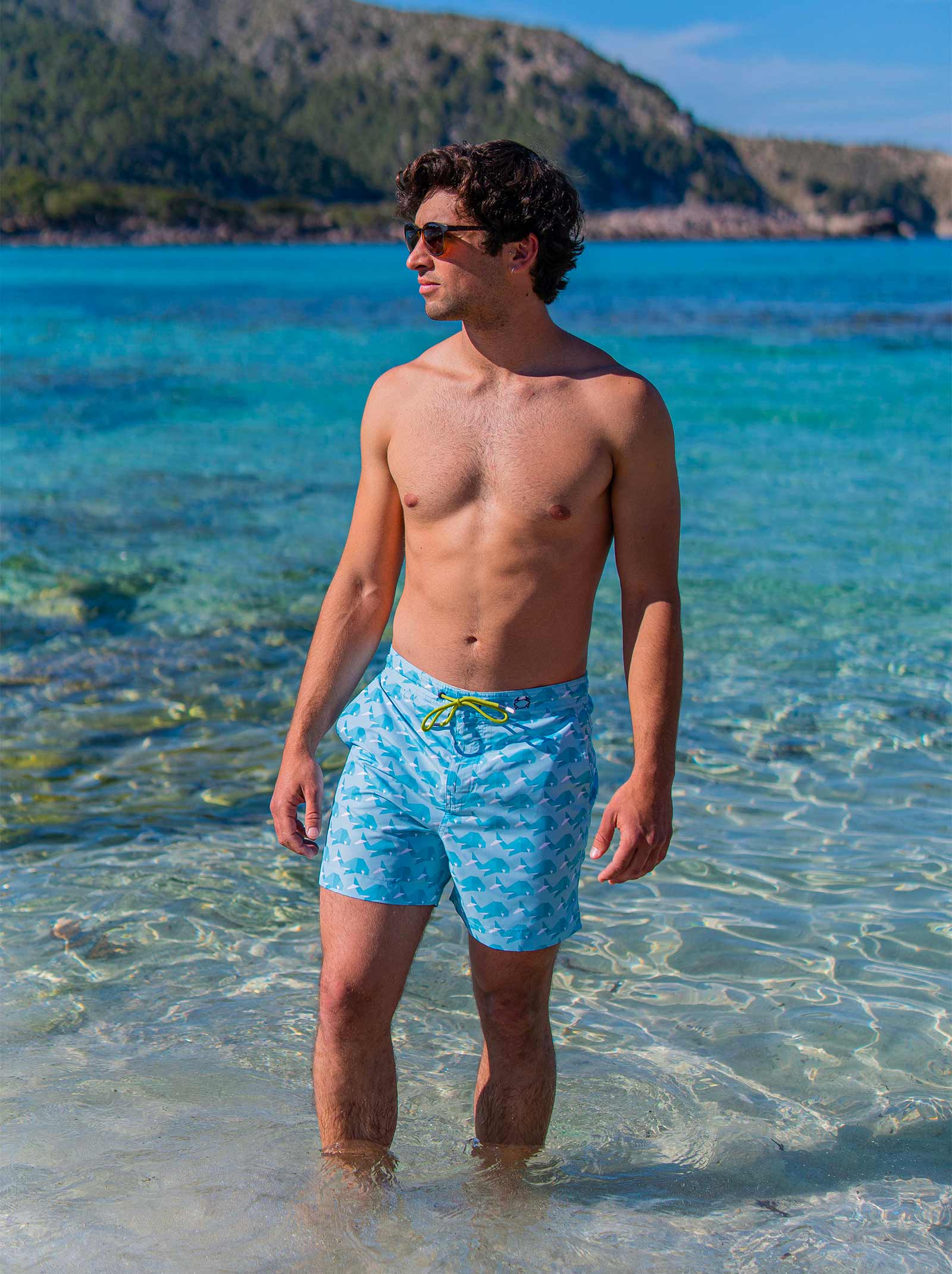 Bañador hombre azul – Blue Whale