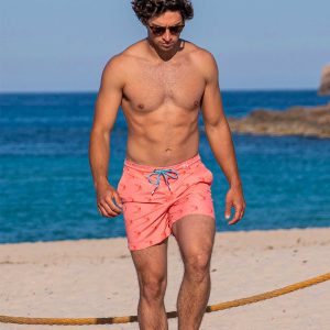Bañador hombre salmón – Prawn