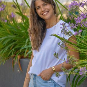 Camiseta de mujer blanca – Crabs Company