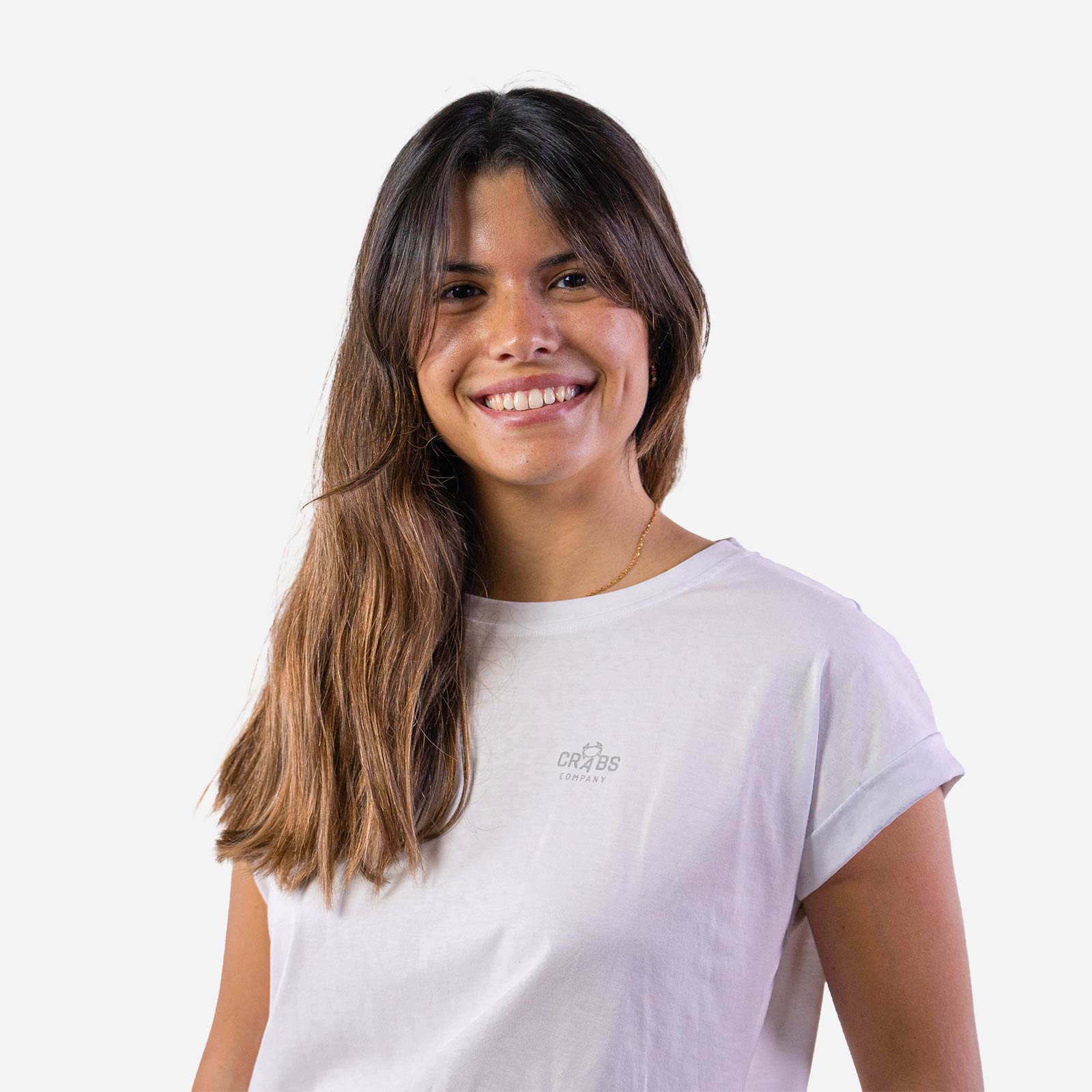 Camiseta de mujer blanca – Crabs Company - Imagen 4