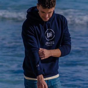 Sudadera Azul Marino Hombre – Stone Crab