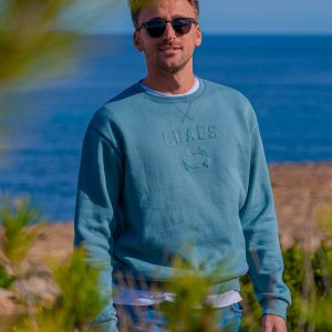 Sudadera Verde Hombre – Green Crab