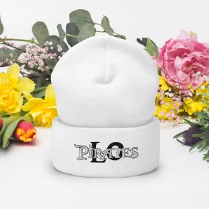 Gorro con borde vuelto