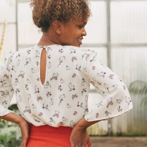 Blusa manga mariposa ‘Rabbit’