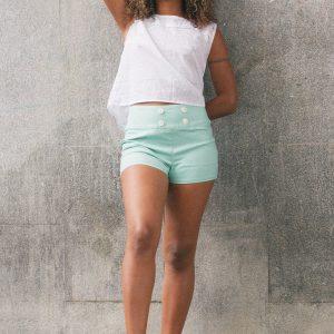 Short ‘Calypso’ turquesa