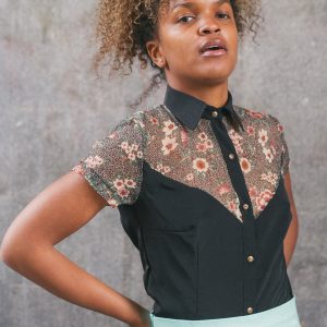 Camisa canesú gasa ‘Jasmine’