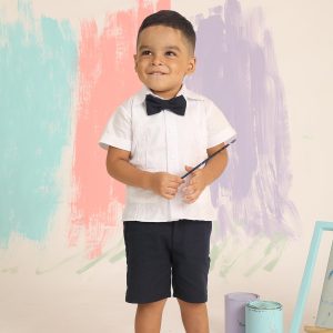 Guayabera Blanca con Encaje