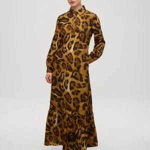 IGUAZU ANIMAL – Vestido camisero animal print MIOH