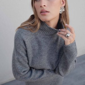 JERSEY OVERSIZE CUELLO SUBIDO