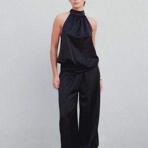 PANTALÓN BOMBACHO SATINADO