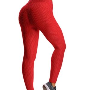 Mallas largas – Leggins Push Up Rojas