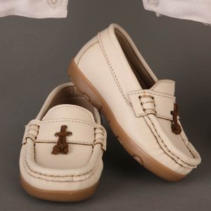 Calzado de Niño Beige con Cordón
