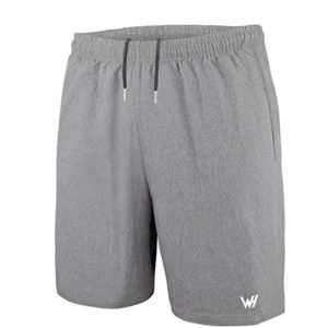 WHCREAT Shorts de Running para Hombre para Entrenamiento Deportivo en Gimnasia