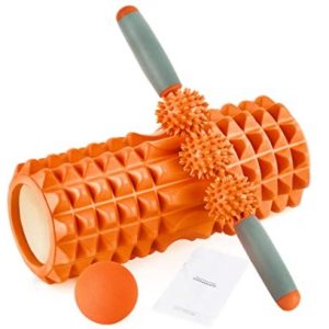 HBselect Foam Roller Rodillo Masaje Muscular Bola Masaje Rulo Masaje Rollo Masaje para Relajar Muscular Pies y Espalda Pierna Fitness