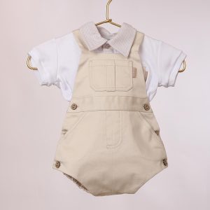 Romper de Niño Camel
