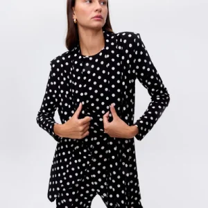 SPICY DOTS – Kimono lunares blanco y negro MIOH