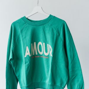 Sudadera AMOUR verde