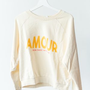 Sudadera AMOUR cruda 50%