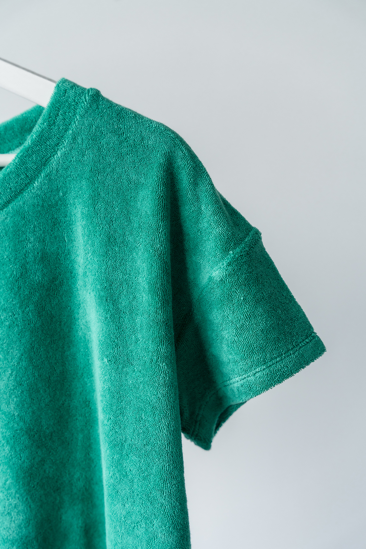 Sudadera felpa color verde 50% - Imagen 7